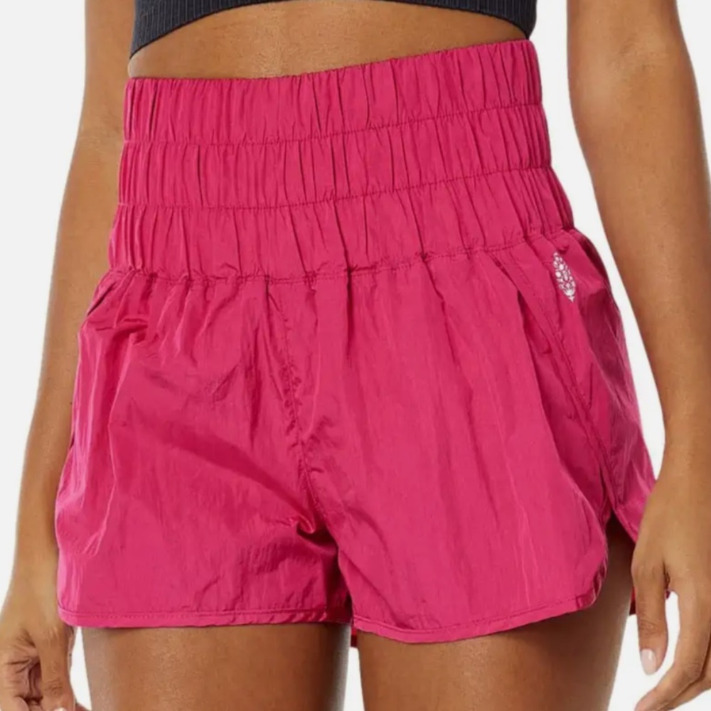 FP Movement the Way Home Shorts Passion Fruit Womens Size M